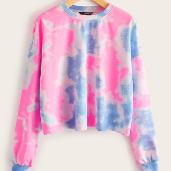 SHEIN Tops - Tie Dye Sweatshirt